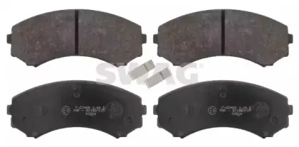 Комплект тормозных колодок, дисковый тормоз SWAG купить